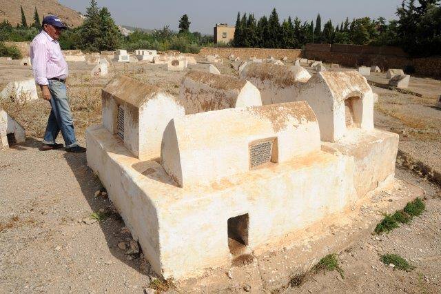 maroc sefrou cimetiere juif partie ancienne tombe ZBL 1909 (30)